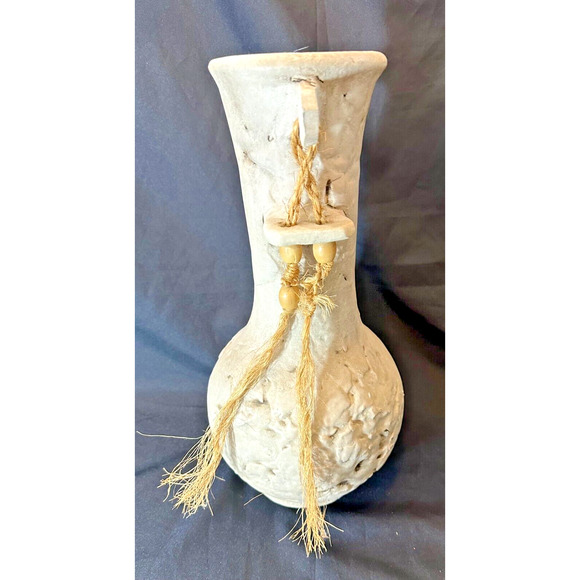 Primitive Southwestern Native Mexico Pitcher Jug Clay Pottery - Picture 4 of 12